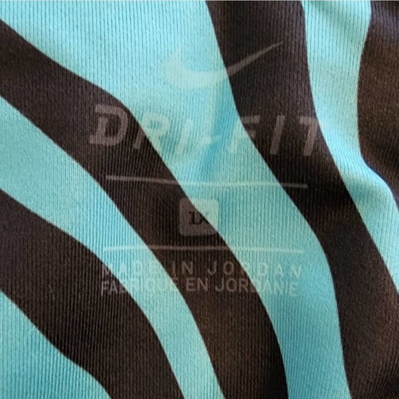 Nike zebra print active athletic workout leggings plus size 1X new! - Picture 7 of 12